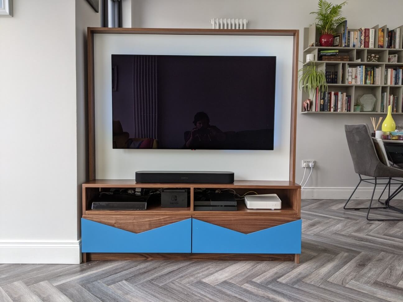TV Unit and Shelving Solution Custom TV and Media Units Ireland